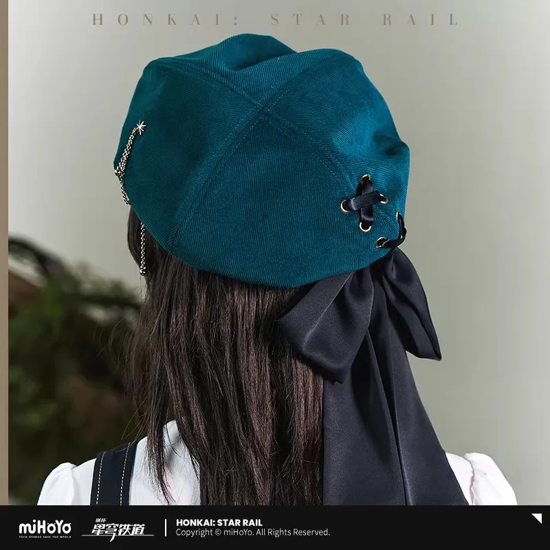 [genuine]-mihoyo-game-anaxa-hat-honkai-star-rail-anaxa-theme-beret-baseball-cap-sun-hat-anime-prop-accessory-cosplay-xmas-gifts