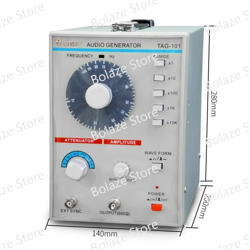 TAG-101 Audio Signal Generator Low Frequency Signal Source Audio  Low Frequency Signal Generator