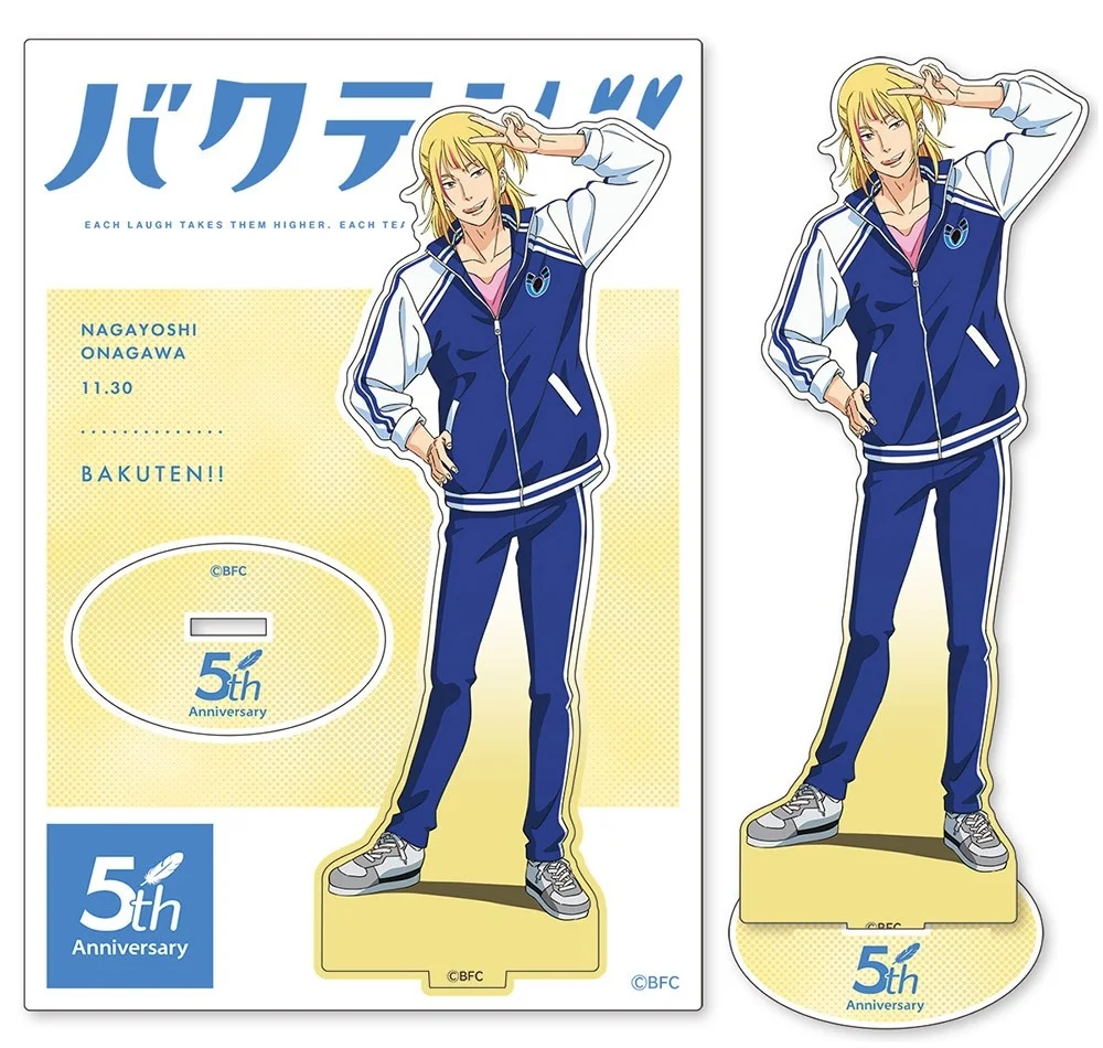 High Pixel 15cm Anime Backflip!! Acrylic Stand Modlel Desktop Decoration Game Collectible Ornament Gift For Fans HOT Keychain