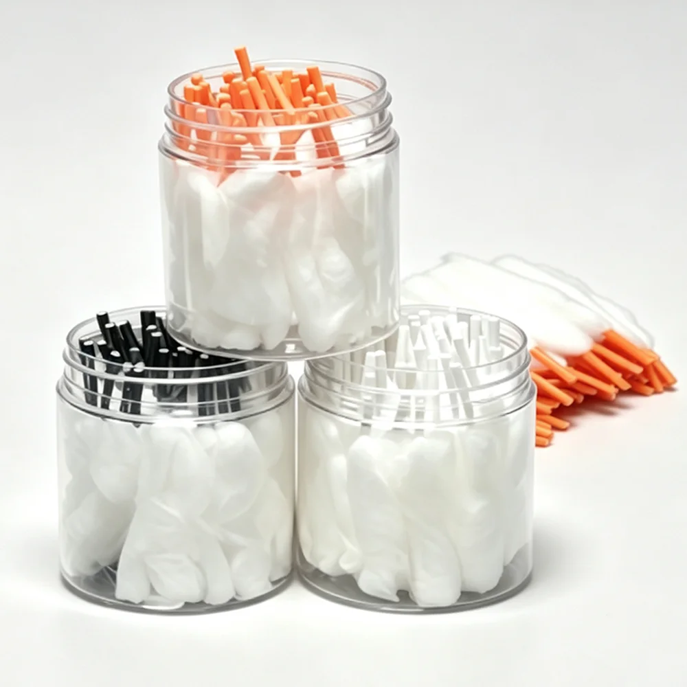 Cotton Wick Organic - 50pcs/Box Organic Preloaded Wick Cotton 3.0mm