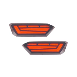 LED Rear Brake Stop Lights Taillights For Polaris RZR 900 1000 S XP 4 Turbo 2014-2019/ RZR Trail S 900 1000 2020+