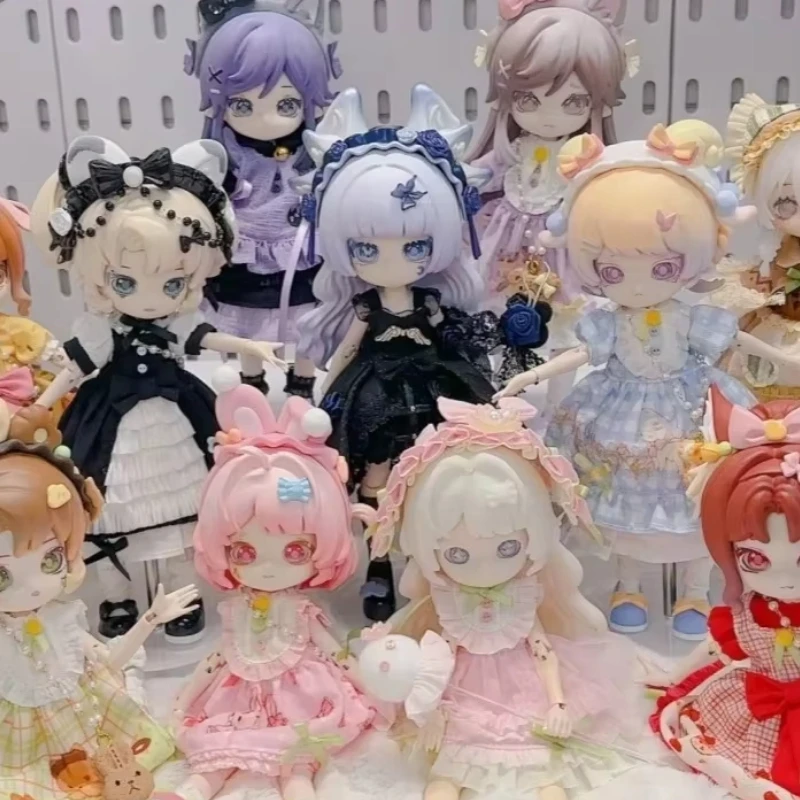 

Minty Fantasy Forest Bjd слепая коробка 12 очков подвижная кукла животное фигурка модель игрушки подарок модная коллекционная масштаб 1/12