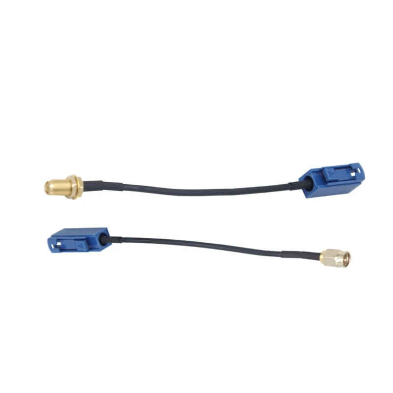 1PCS SMA Female Head to FAKRA-C Adapter Cable GPS Navigation Car Antenna Adapter Cable Signal Stability
