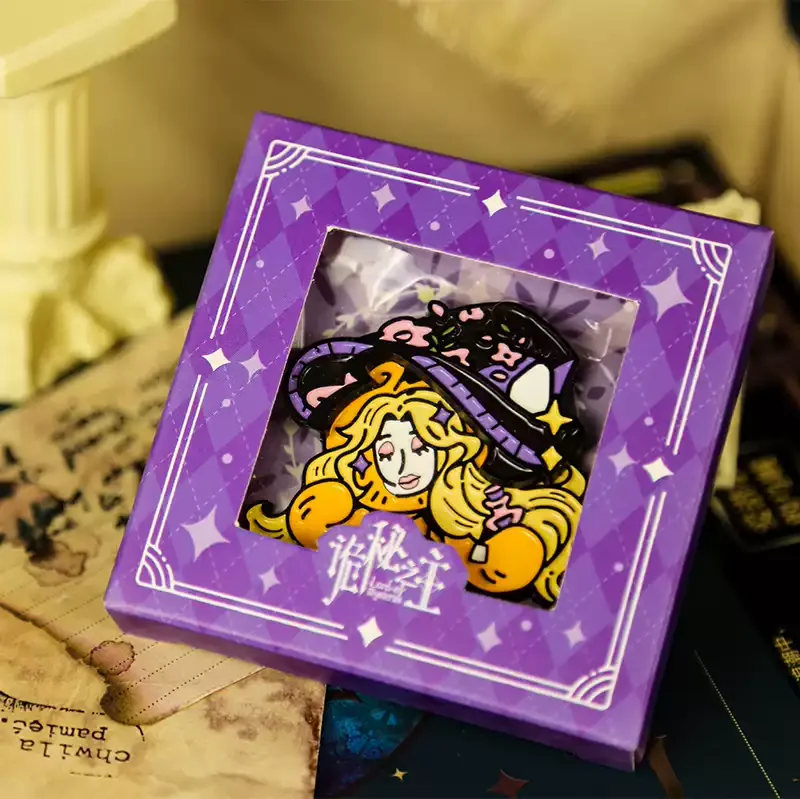 

Оригинальный значок Lord of Mysteries Ambitus из магнитного металла — коллекционное издание в стиле ведьмы, кудрявый бабуин, подарок