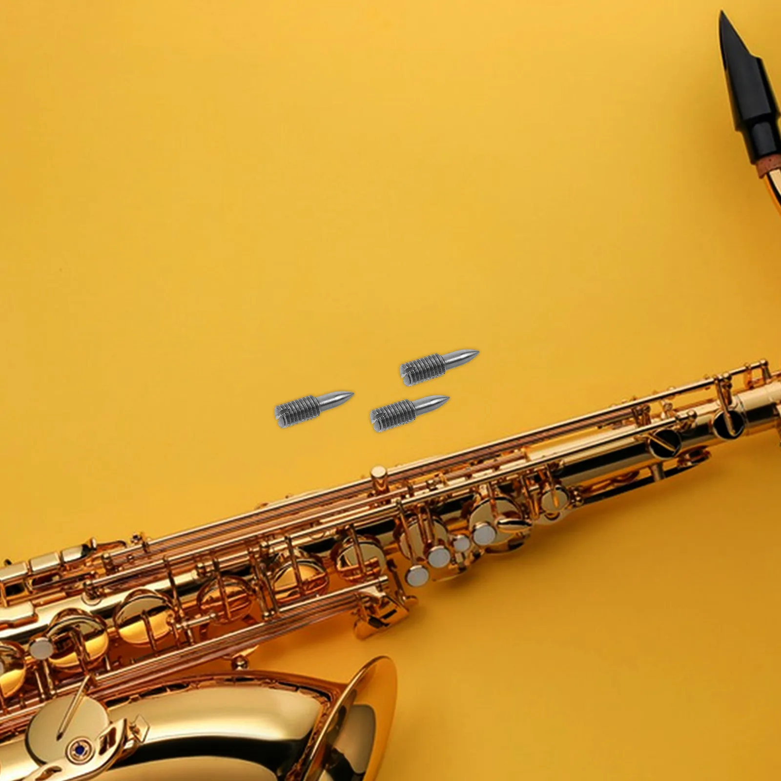 

Набор из 20 универсальных ремонтных винтов для альт-саксофона, плоская головка 10x3 мм, запасные части для саксофона, инструменты для ремонта духовых инструментов