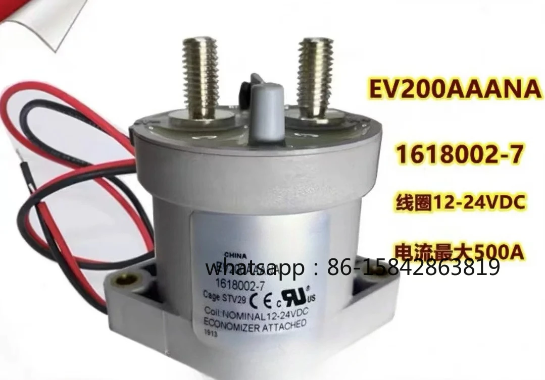 EV200AAANA 1618002-7 12-24V 500A New Energy Electric Vehicle Contactor EV200 High Voltage DC Relay Original Authentic