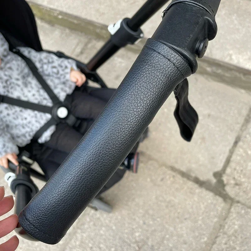 

Stroller Handle Cover FIT FOR Bugaboo Bee3 Bee5 Bee+ Stroller Accessories PU Leather Cover Wagon Armrest Protective Case