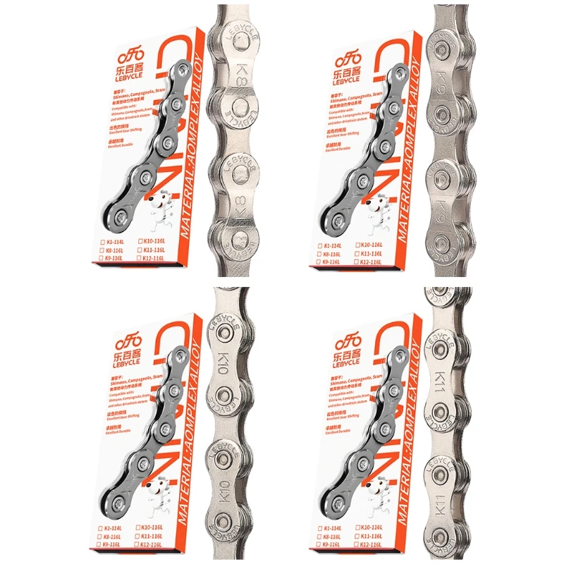 

Bike Chain 6 7 8 9 10 11 Speed 116 Links Variable Speed Chain Bike Accessories