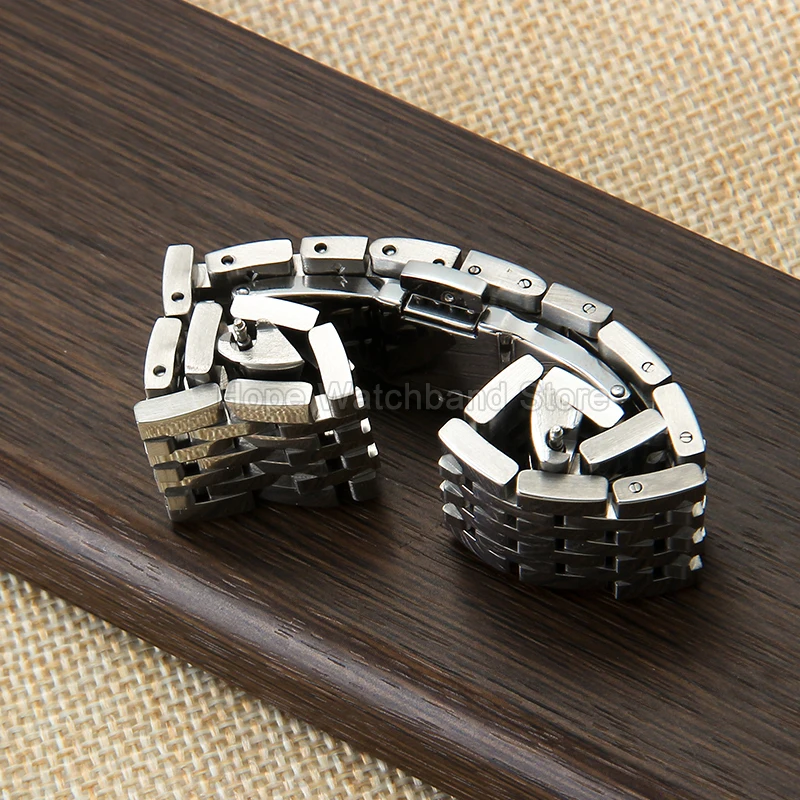 مقاوم للماء مقاوم للعرق جودة عالية الفولاذ المقاوم للصدأ ساعة اكسسوارات 19 مللي متر لتيسو لو لوكل T099207 T006407A T006428A T006407B