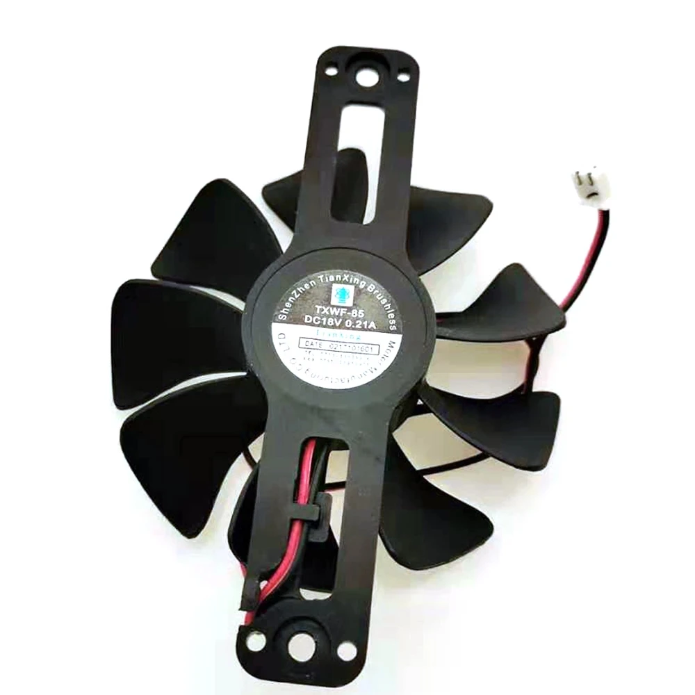 DC BRUSHLESS FAN TXWF-85 DC18V  2Pin 2Wire 0.21A For C21-RK2122 RT2156 RT2148 RT2160 Induction Cooker Cooling Fan