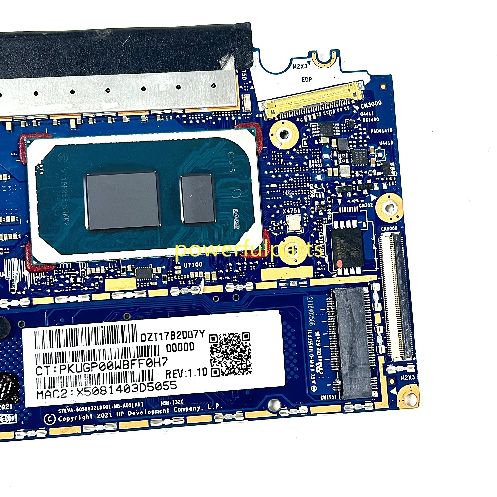 Imagem -03 - Placa-mãe Portátil para hp Elite Dragonfly g2 Funcionando Bem On-board Cpu i5 i7 gb 16 gb 32 gb 6050a3218601