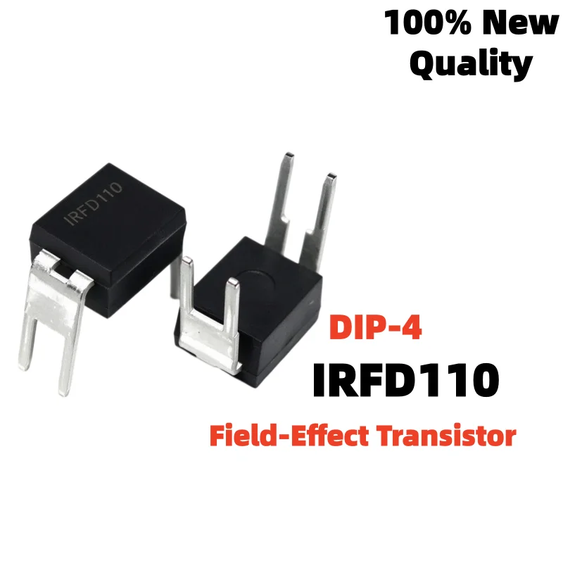 High Quality 10-30Unids/Lote IRFD110 Field Effect Transistor DIP-4 Integrated circuit