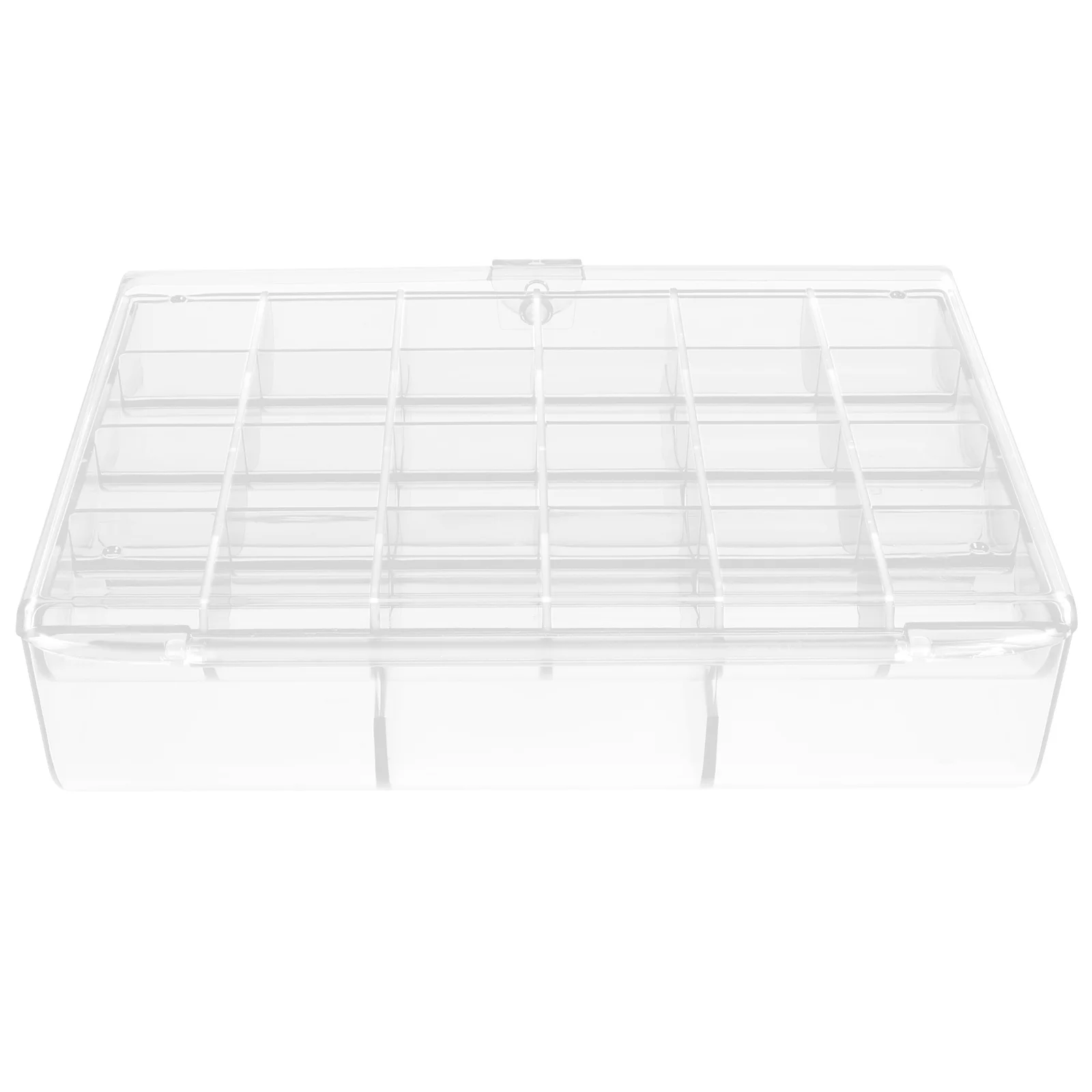 1Pcs Double-Layer Transparent Jewelry Storage Box Simple Small Objects Storage Organizer Display Case for Bracelets Necklaces