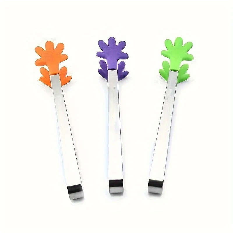 مشبك خدمة لطيف من الفولاذ المقاوم للصدأ -مناسب للفواكه、خبز、وجبات خفيفة、سلطة - أدوات مطبخ متعددة الوظائف