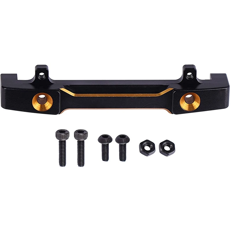 2Pcs Metal Front & Rear Bumper Set For Axial SCX24 AXI90081 1/24 RC Crawler Car Upgrade Parts