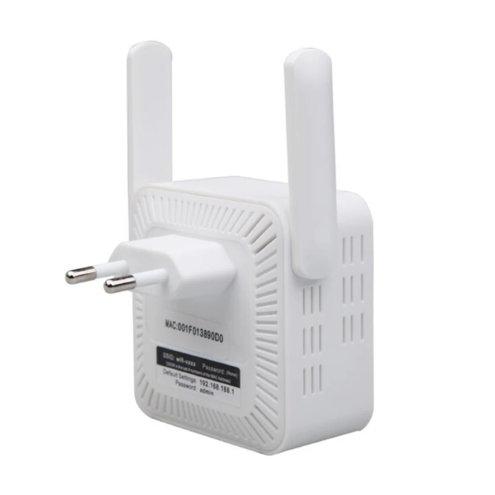 2.4Ghz WiFi Extender Long Range Wireless WIFI Booster 300Mbps Adapter Wi-Fi Amplifier Wi Fi Signal Repeator With Dual Antenna