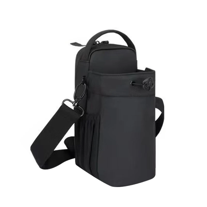Fitness magnetic water bottle bag, crossbody bag for the gym, mobile phone and key 3-magnet storage bag