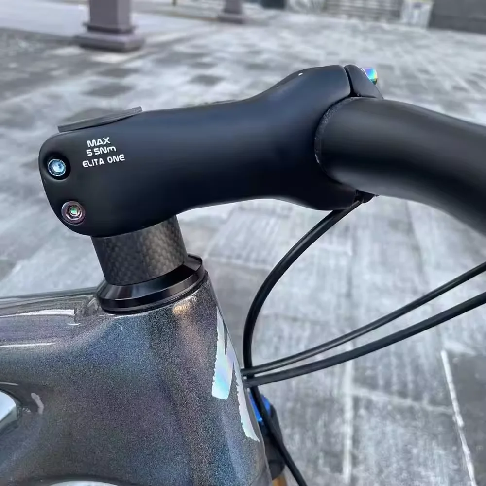 

Вынос руля elitaone из карбона, сверхлегкий, 120 г, для MTB/шоссейных велосипедов, -6 градусов, 60-120 мм