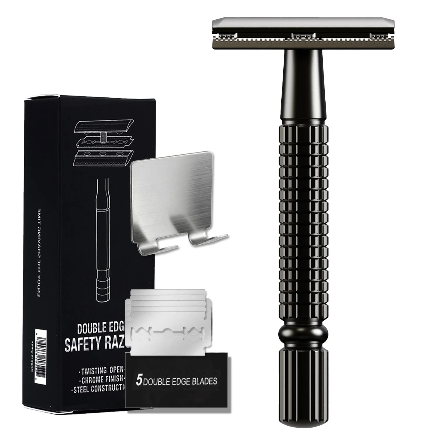 

Razor Stainless steel double-blade Razor Old fashioned razor manual shaving for men