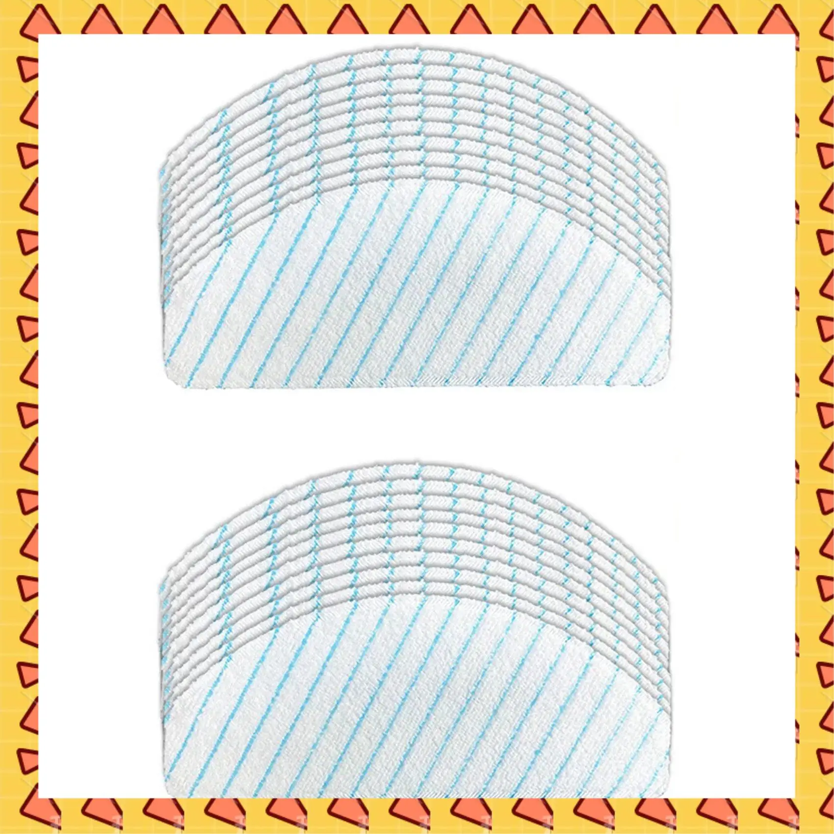 

A008, 120 упаковок, одноразовые тканевые подушечки для швабры для Ecovacs Deebot Ozmo T8 AIVI T9 AIVI, аксессуары для робота-пылесоса