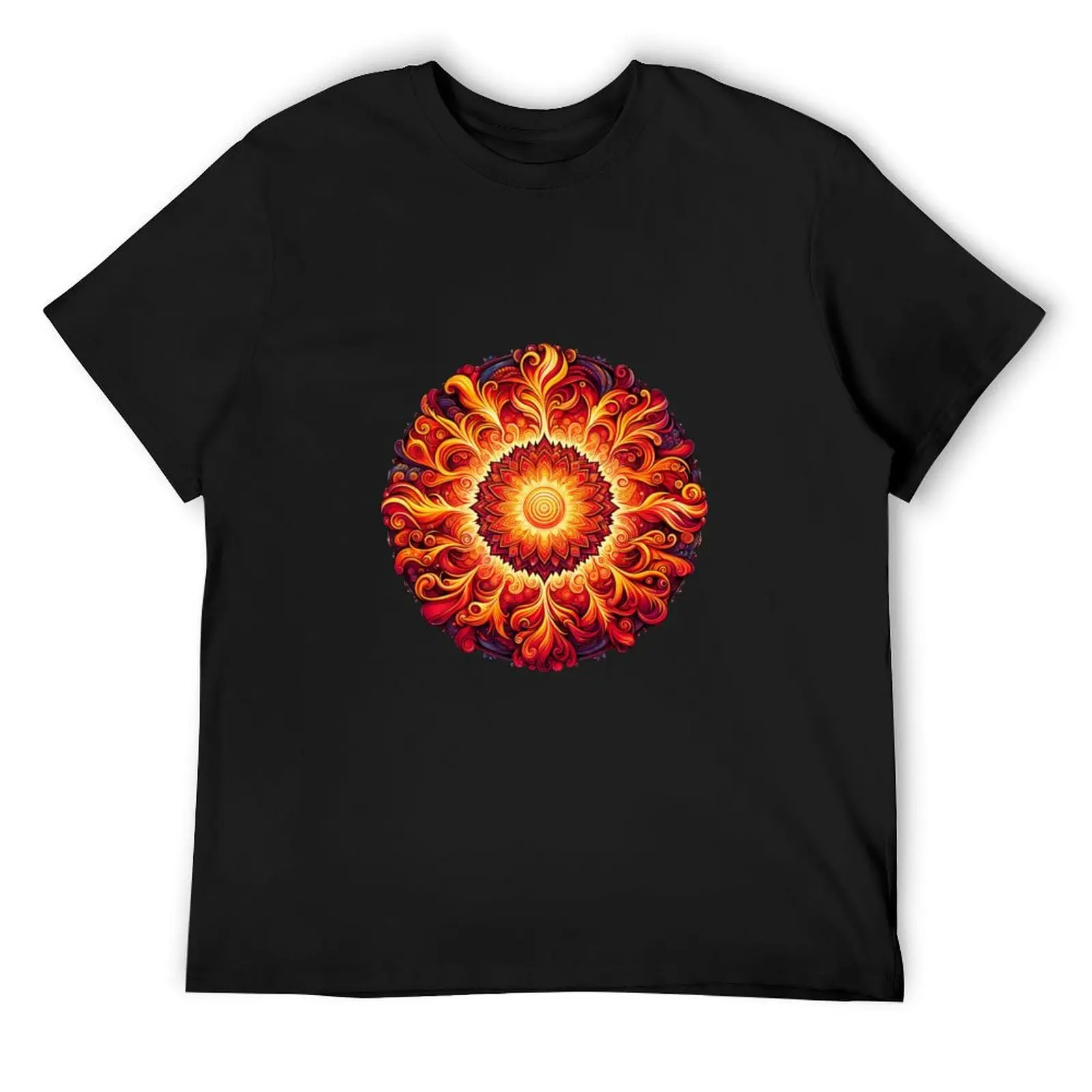 

Blaze Core Mandala T-Shirt custom t-shirts funny costumes quick-drying blue lock mens plain t shirts