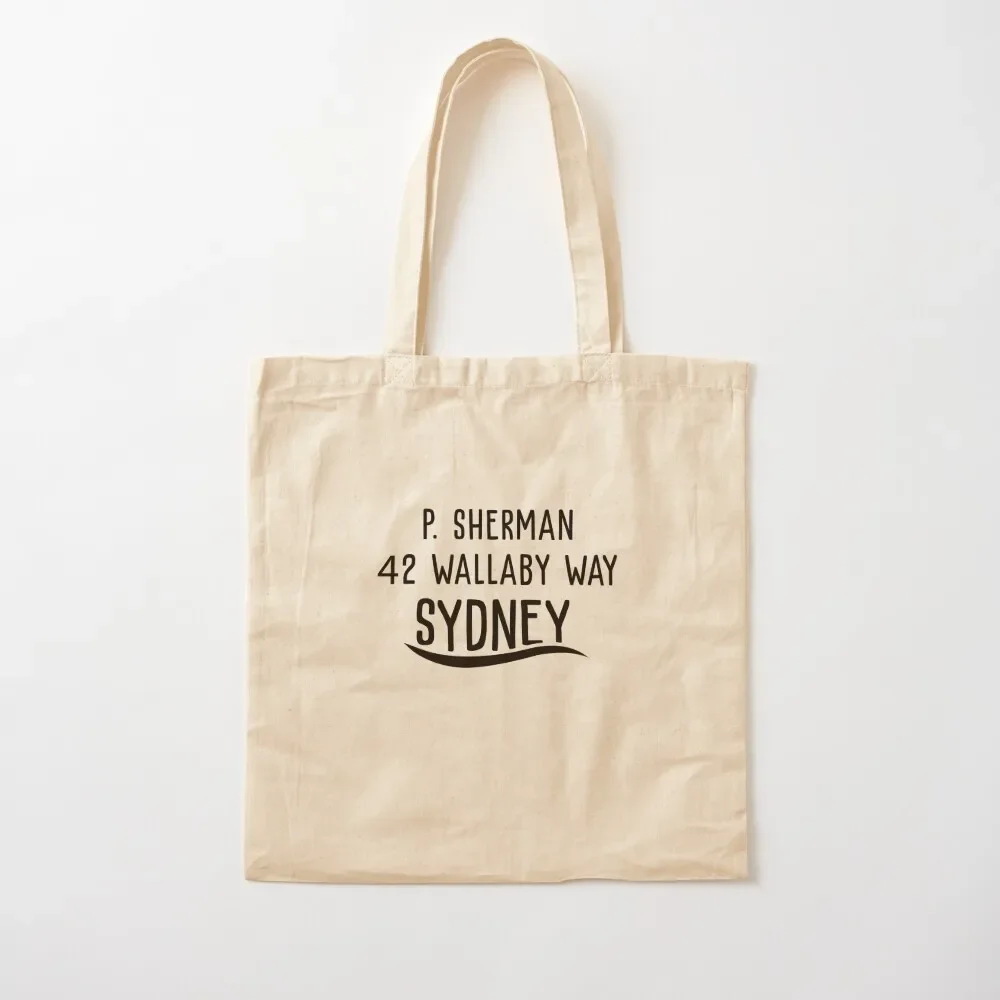 P. Sherman 42 Wallaby Way Sydney Tote Bag bags luxury women tote bags aesthetic Women's bag reusable grocery bags