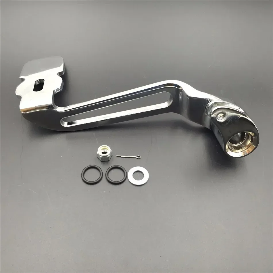 Motorcycle Rear Brake Lever Brake Pedal Foot Lever For Harley 14-later Touring(Road King Street Glide Road Glide) and Trike