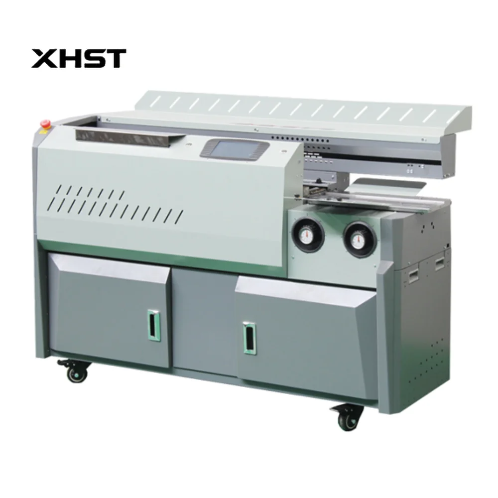 HT700 460mm A3+ Automatic Glue Binding Machine with Optional Auto Feeding Book Cover
