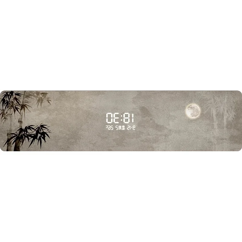 #Unique Design Luxury Wall Clock Aesthetic Bathroom Living Room Art Wall Clock Aesthetic Modern Horloge Murale Home Decoration