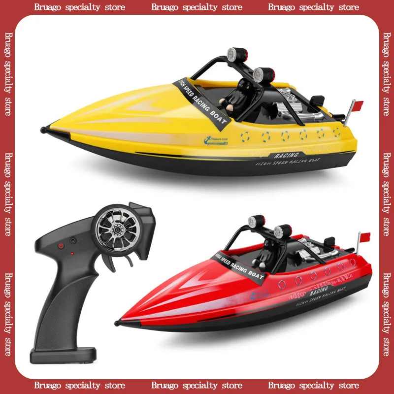 Wl917 Remote-Controlled Boat High Speed Boat Water Electric Waterproof Toy Children'S Plastic Jet Competitive Boat Boy Gift