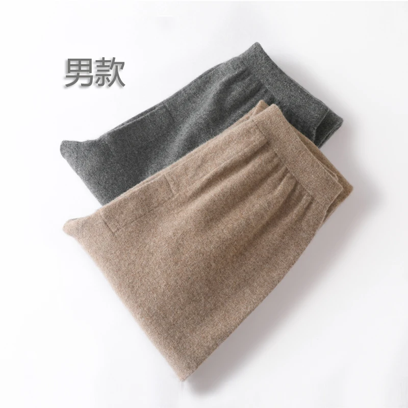 100% Merino Wool Men\'s Long Johns thermal Underwear Pants Winter Man Merino Wool Bottom Thermal Warm Leggings Elastic Knit Pants