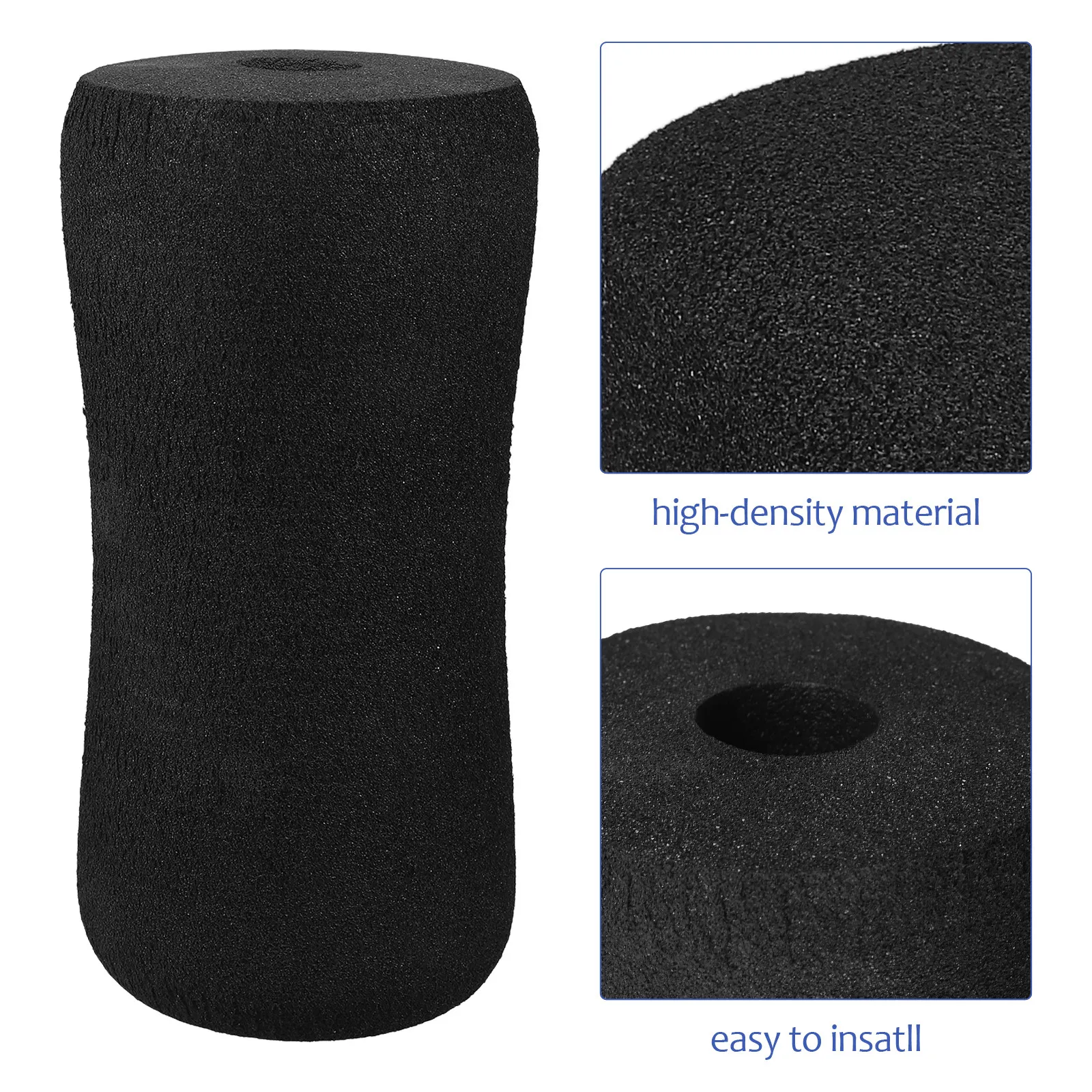 2Pcs Fitness Equipment Sponge Sleeves High Elastic Universal Sit-Up Bench Foot Sponge Pads Soft Protective Grip Covers
