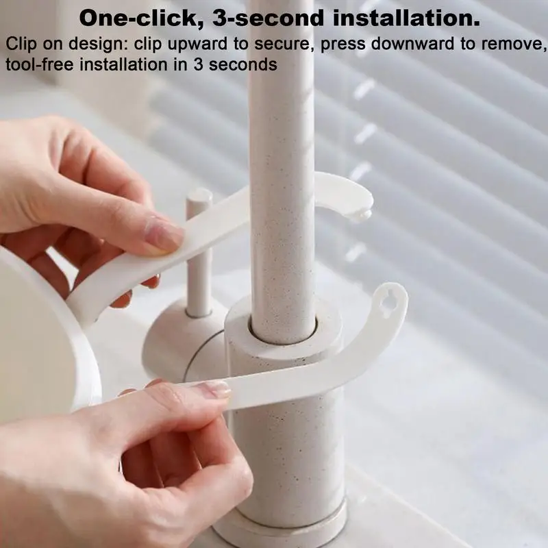 

Sink Hanging Strainer Basket Detachable Openable Bottom Cover Kitchen Garbage Filter Multifunctional Quickly Drain