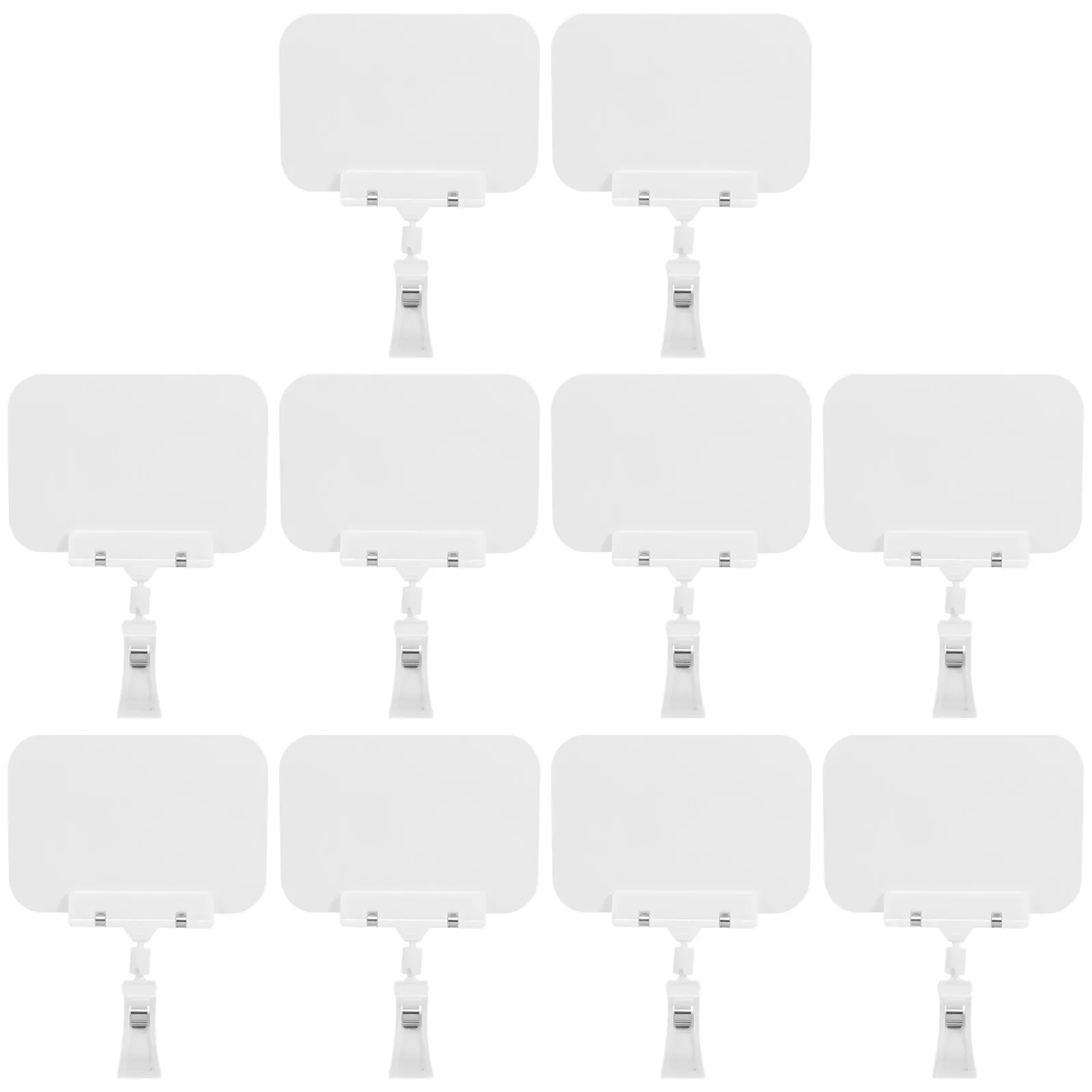 

10 шт. водонепроницаемых пластиковых держателей ценников для супермаркетов и магазинов, подставки для ценников, маленькие держатели для табличек