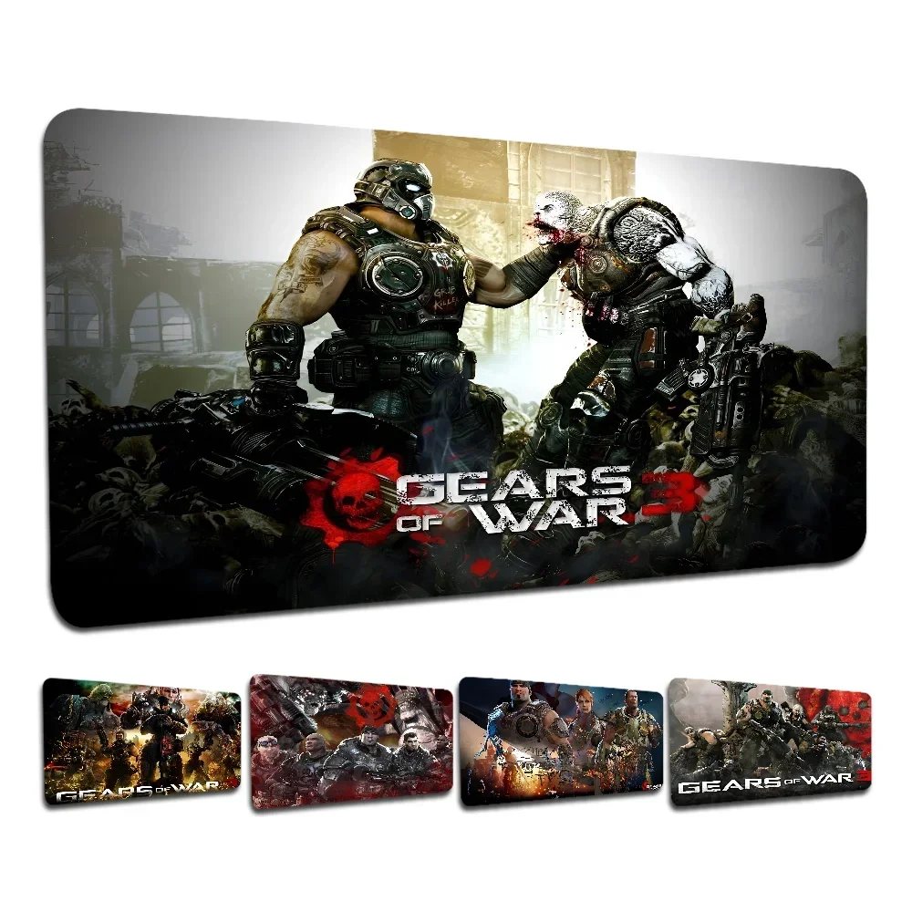 G-Gears Of War Cute Natural Rubber Gaming mousepad Desk Mat Size for Game Keyboard Pad for Gamer