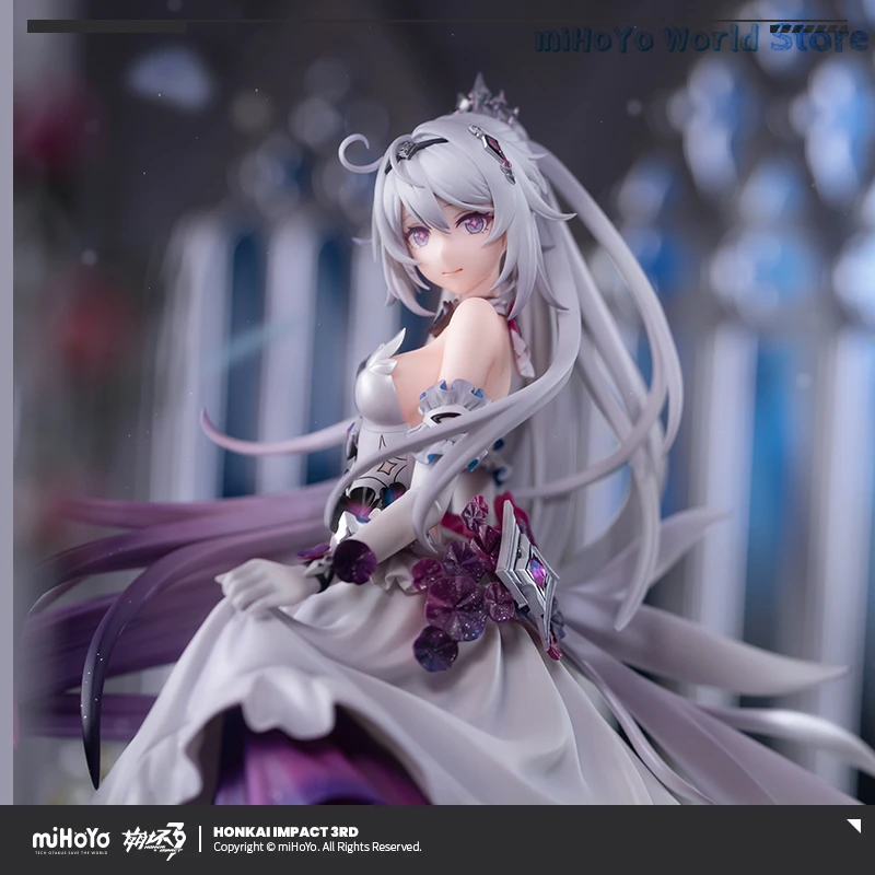 MiHoYo Official Genuine Honkai Impact 3 Kiana Kaslana Garage Kits Original Action Kiana Ver.1/7 Model Kits Kiana Prezenty urodzinowe