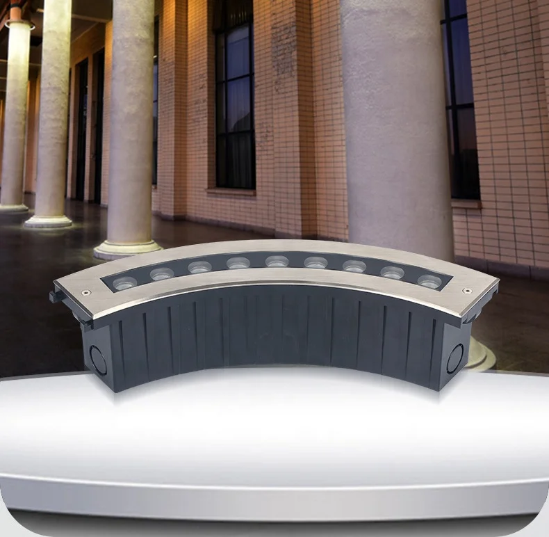 

24W IP67 Explosion-Proof Waterproof LED Garden Light Colorful Hug Tree Design Aluminum Recessed Buried Outdoor Landscape