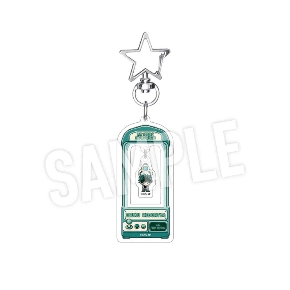 Anime My Hero Academia Izuku Katsuki Shota DABI Win the Game Battle Kawaii Keychain Cute Keyring Bag Charm Backpack Pendant