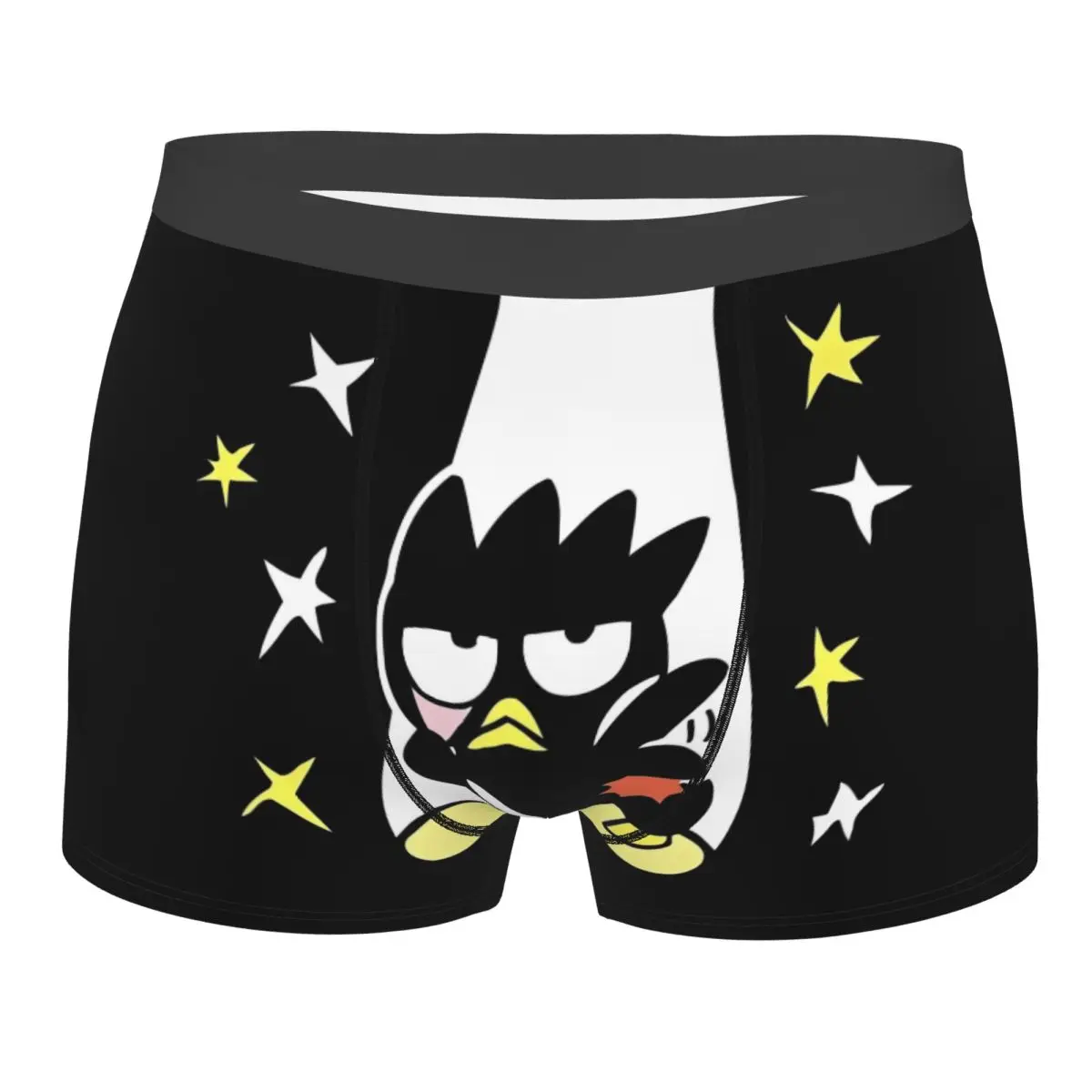 

Нижнее белье в стиле аниме BADBADTZ-MARU на заказ, мужские шорты-боксеры с принтом, трусы, мягкие трусы