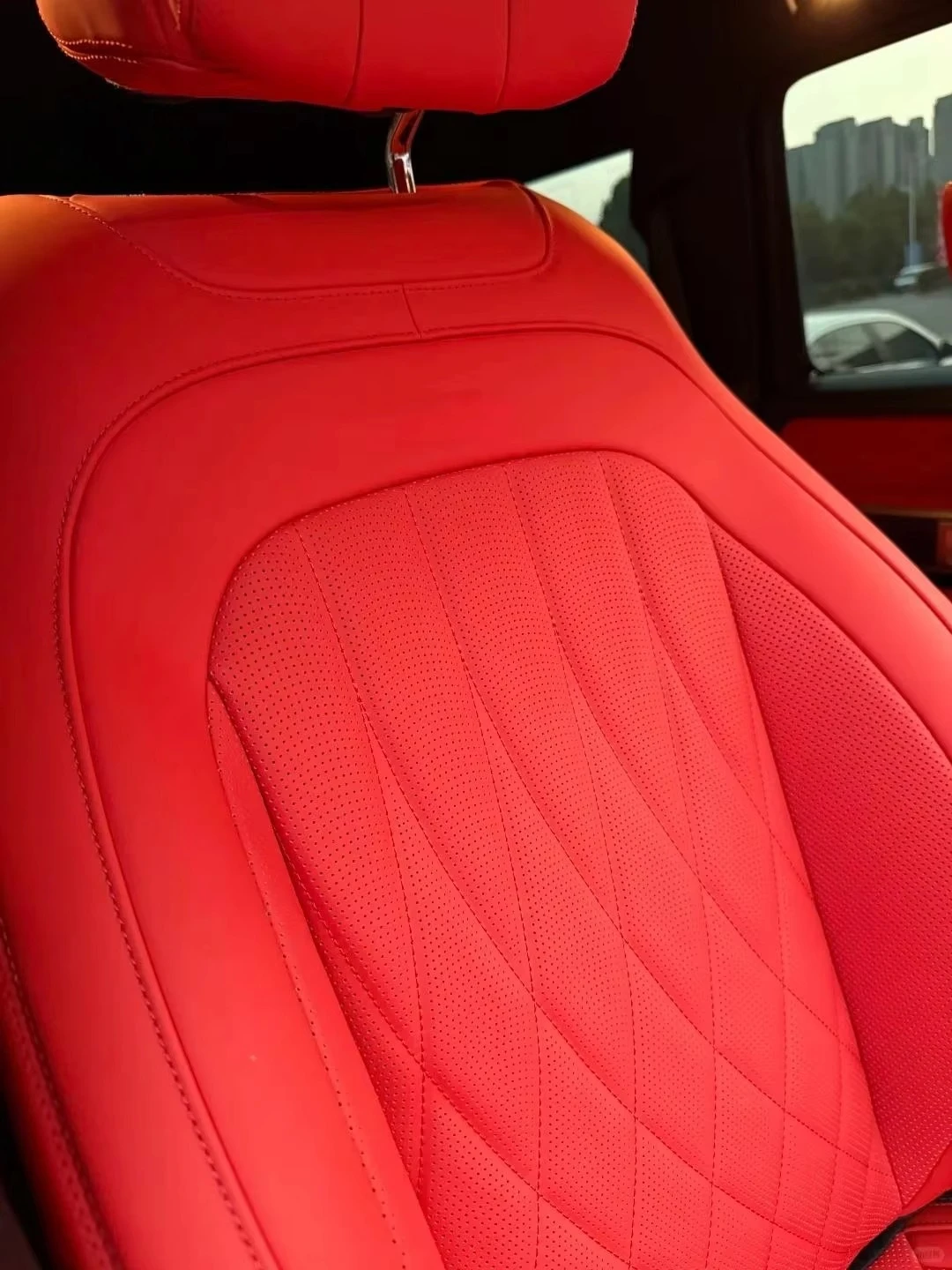Custom Fit Full Set Genuine Car Seat Covers for Benz G Class G500 5 Seats Front Breathable Rear Protection