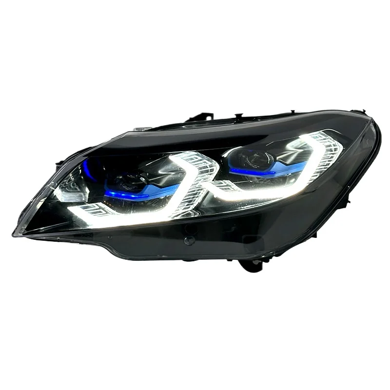 -For Upgraded LED Headlight Assembly Yellow DRL Dual-Color Projector for  Z4 E89 09-16*
