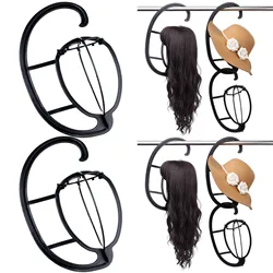 Wig Hanger Portable Hanging Wig Stand for Wigs and Hats Collapsible Wig Dryer Durable Wig Hanging stand Collapsible Wig