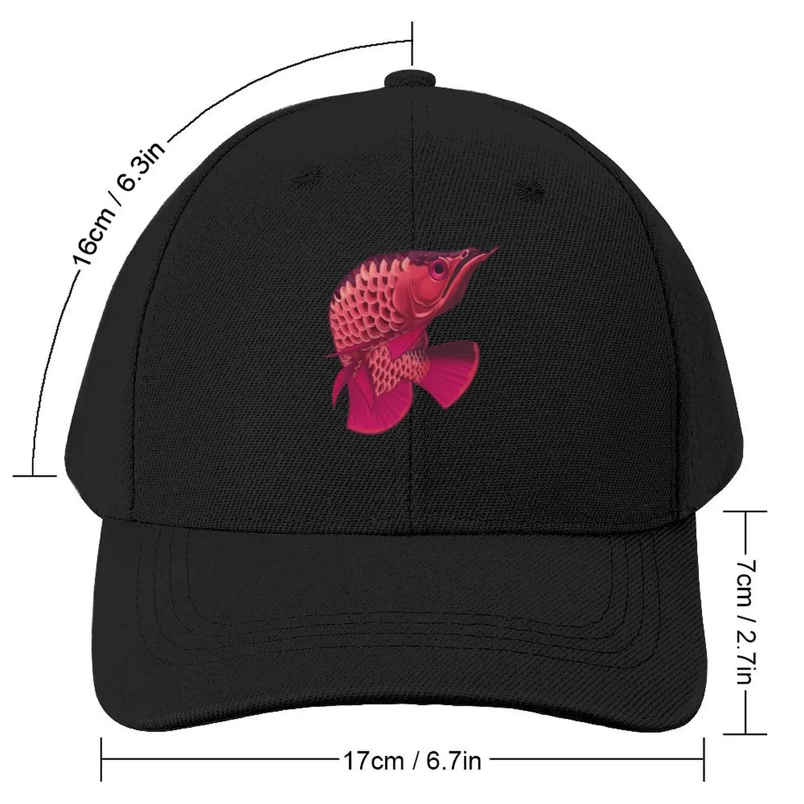 Asian arowana - For all Arowana lovers Baseball Cap Fishing cap Anime Hat Military Cap Man Woman Hats Men's