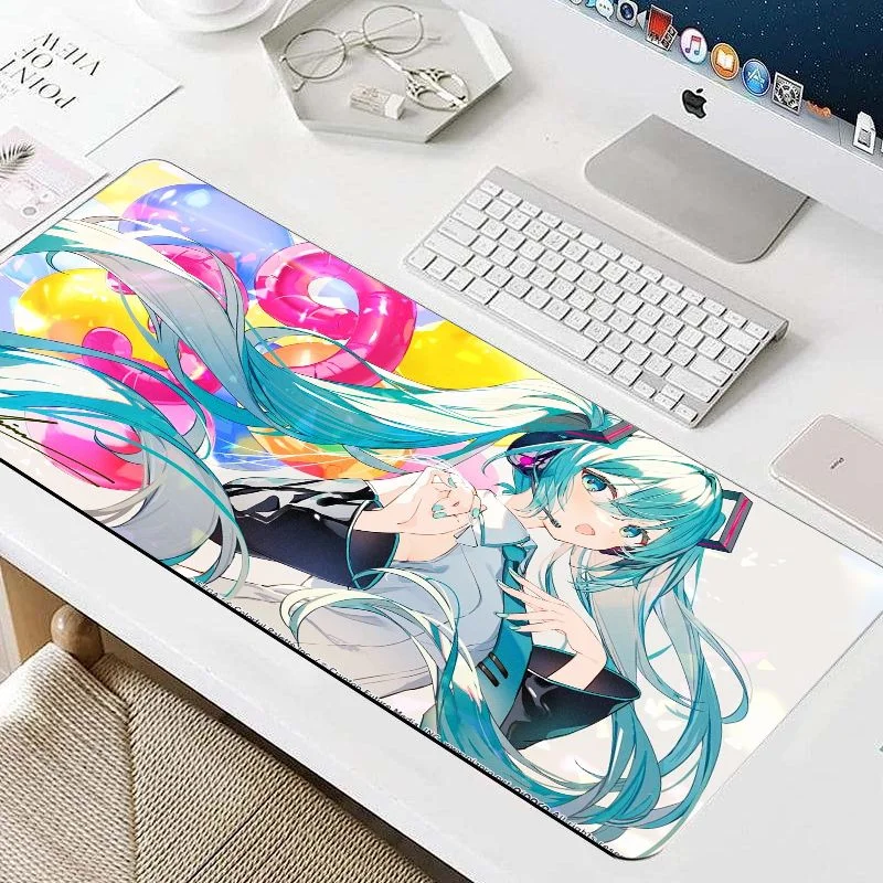 VIKAMA Aesthetic Anime Mouse P - Desk Setup Blue ulasan dan harga