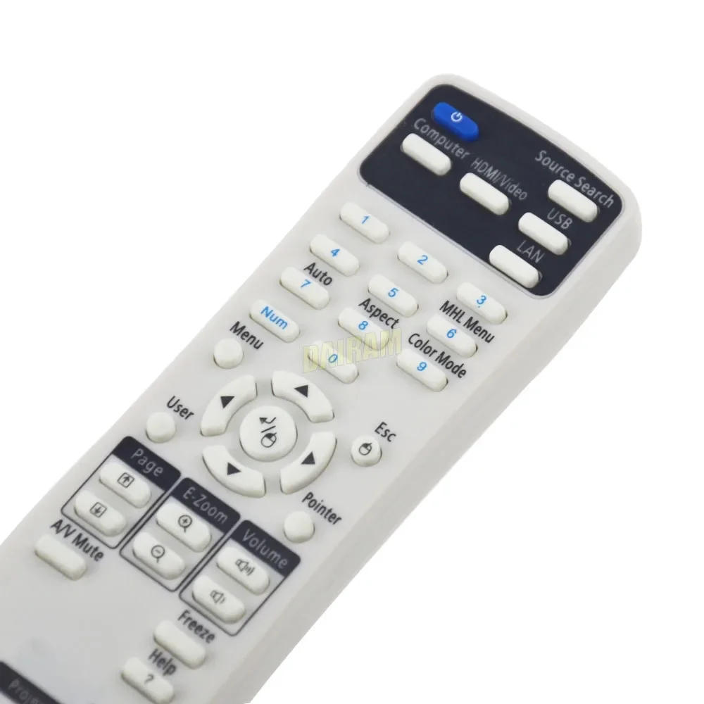 Remote Control for 1599176 EPSON Projector EX3220 EX5220 EX5230 EX6220 EX7220 725HD 730HD Fernbedienung