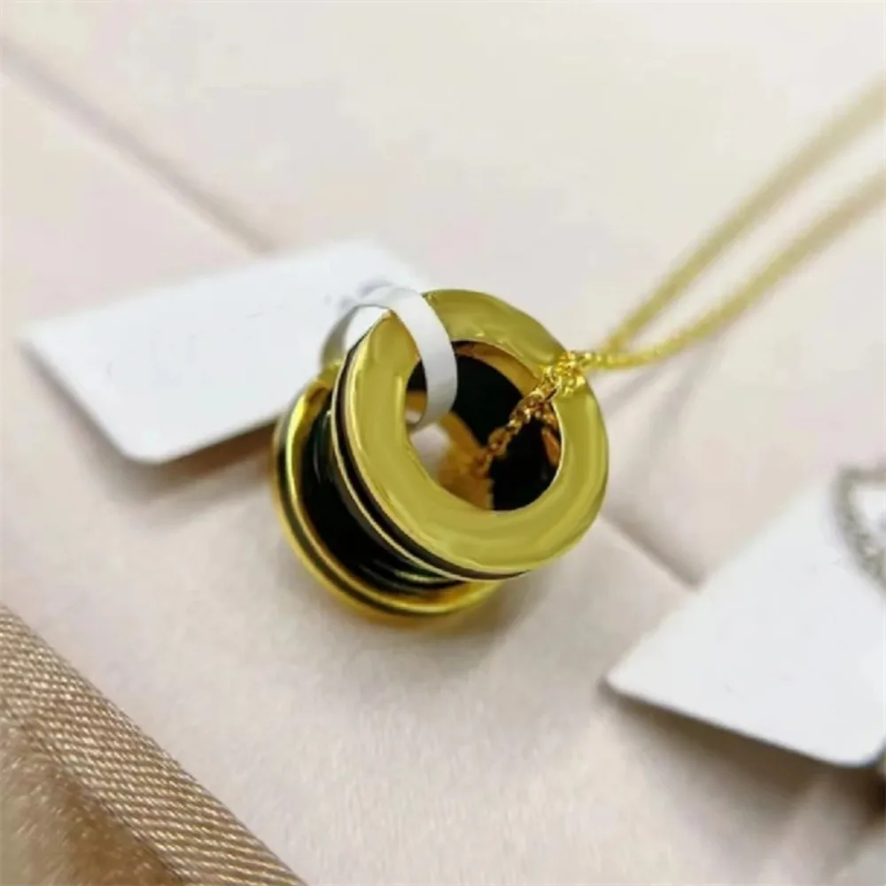 

2025 Новое минималистское ожерелье-цепочка, роскошные шикарные украшения для женщин с изысканным очарованием