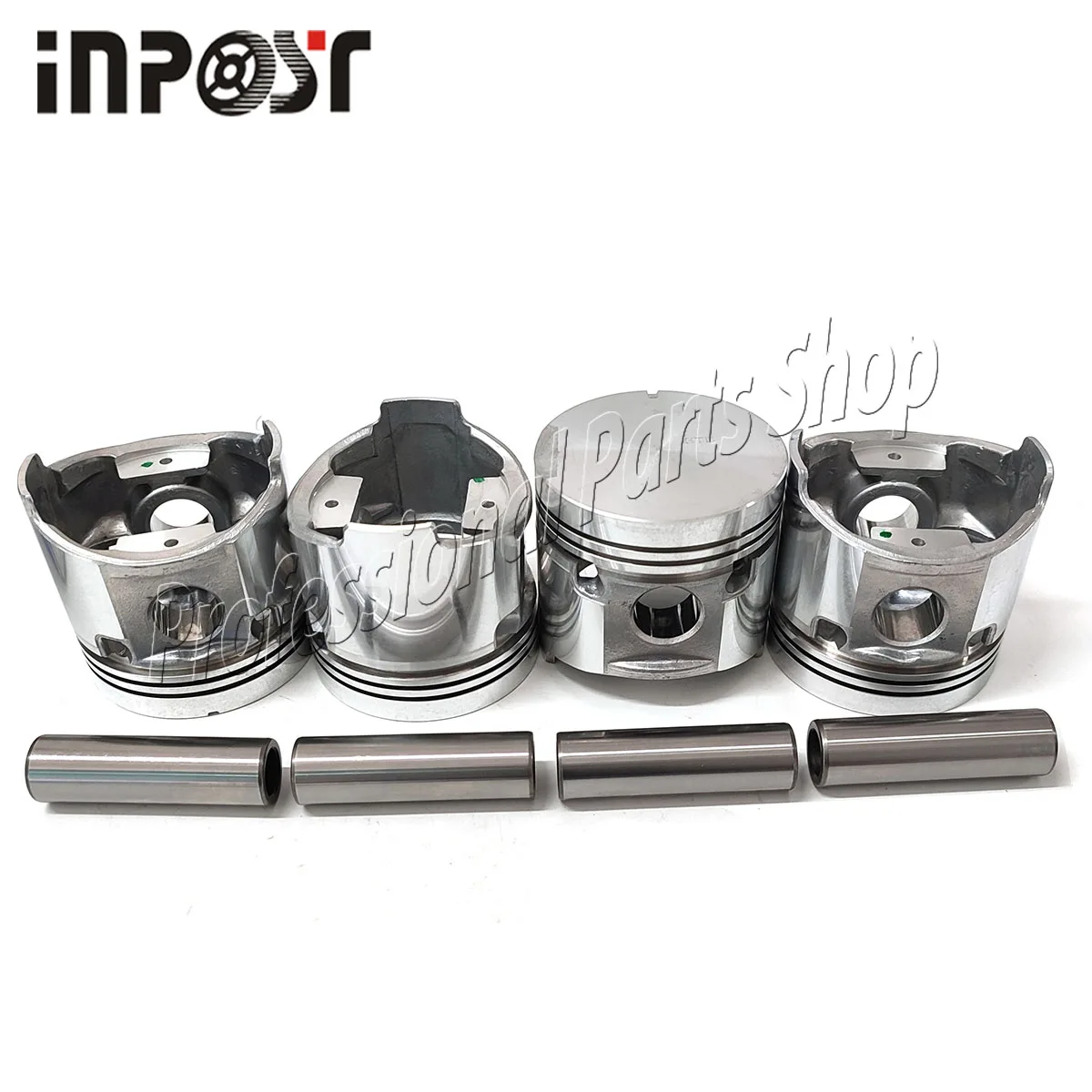 4G52 Piston Set With Pin For Mitsubishi Engine