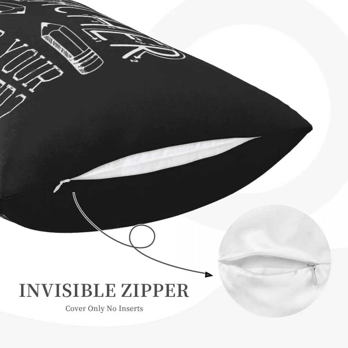 I'm A Teacher, What's Your Superpower Rectangle Pillowcase Cushion Cover Decor Bedroom Bed Home Comfort Throw Pillow