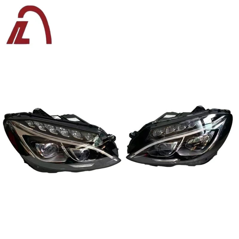 LED Headlight High Configuration for -C-Class  W205 C180 C200 C250 C260 C300 2016 2017 2018 Head Lights