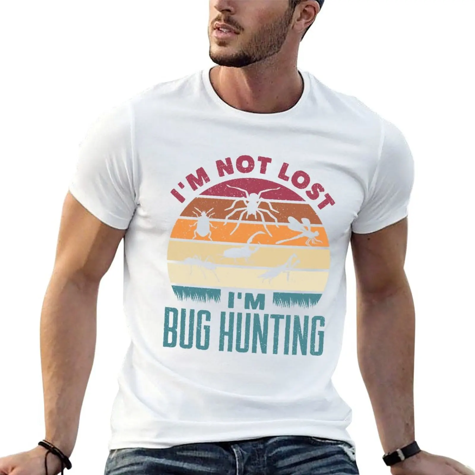 Entomology Entomologist Insects Im Not Lost Im Bug Hunting T-Shirt